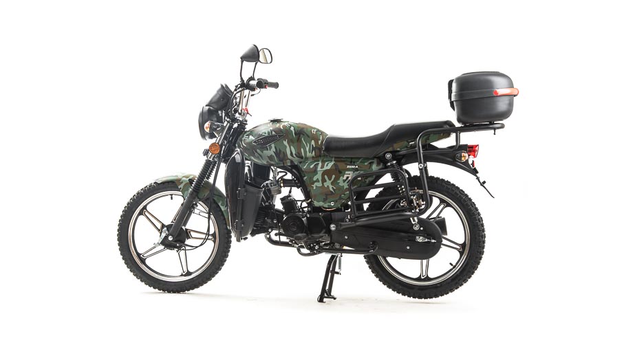Мопед Motoland Альфа RX LUX 11 черный (А)