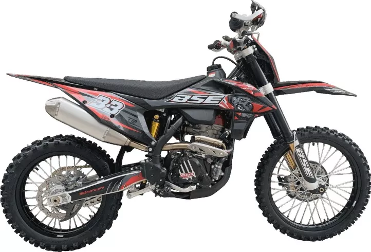 Мотоцикл Эндуро / кроссовый BSE T8 Red Bear (015)